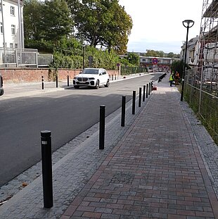 Am Güterbahnhof nach Fertigstellung
